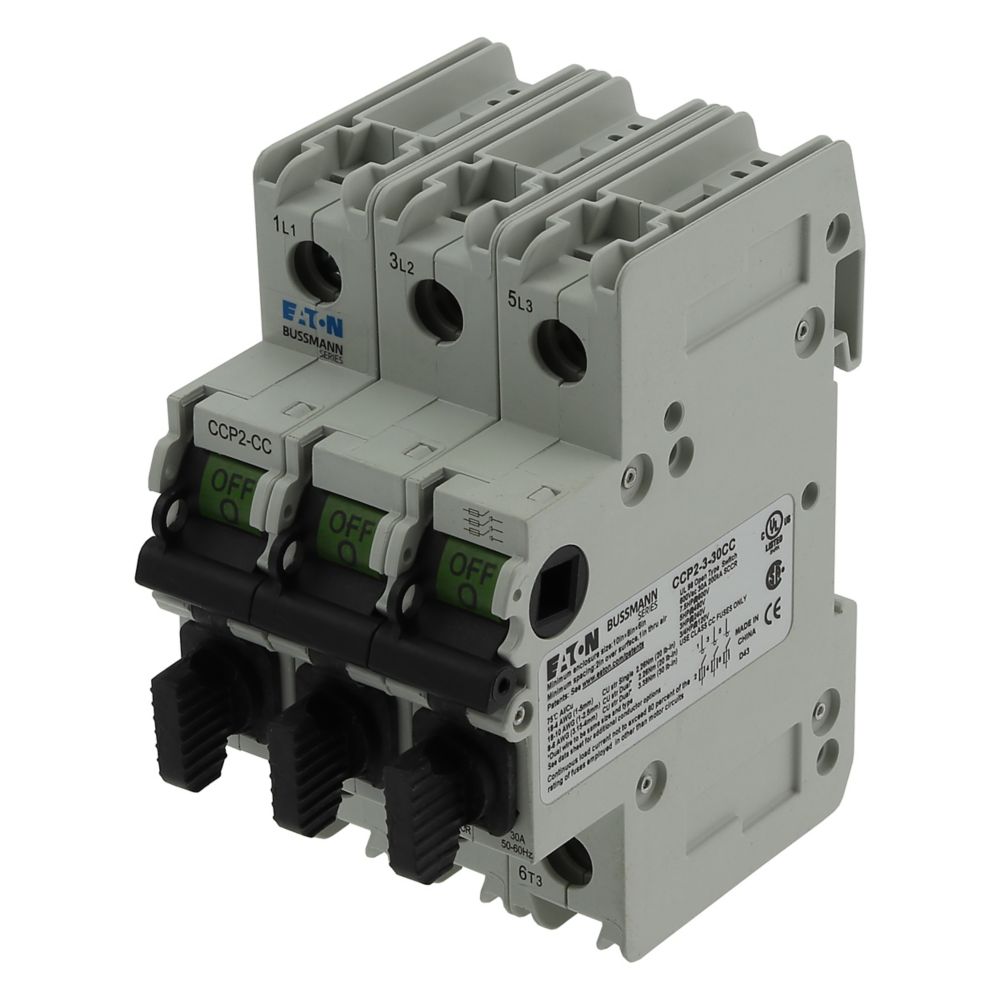 30A 600VAC 125VDC 200KAIC Box Lug Fusible Disconnect Switch CCP2-2-30CC