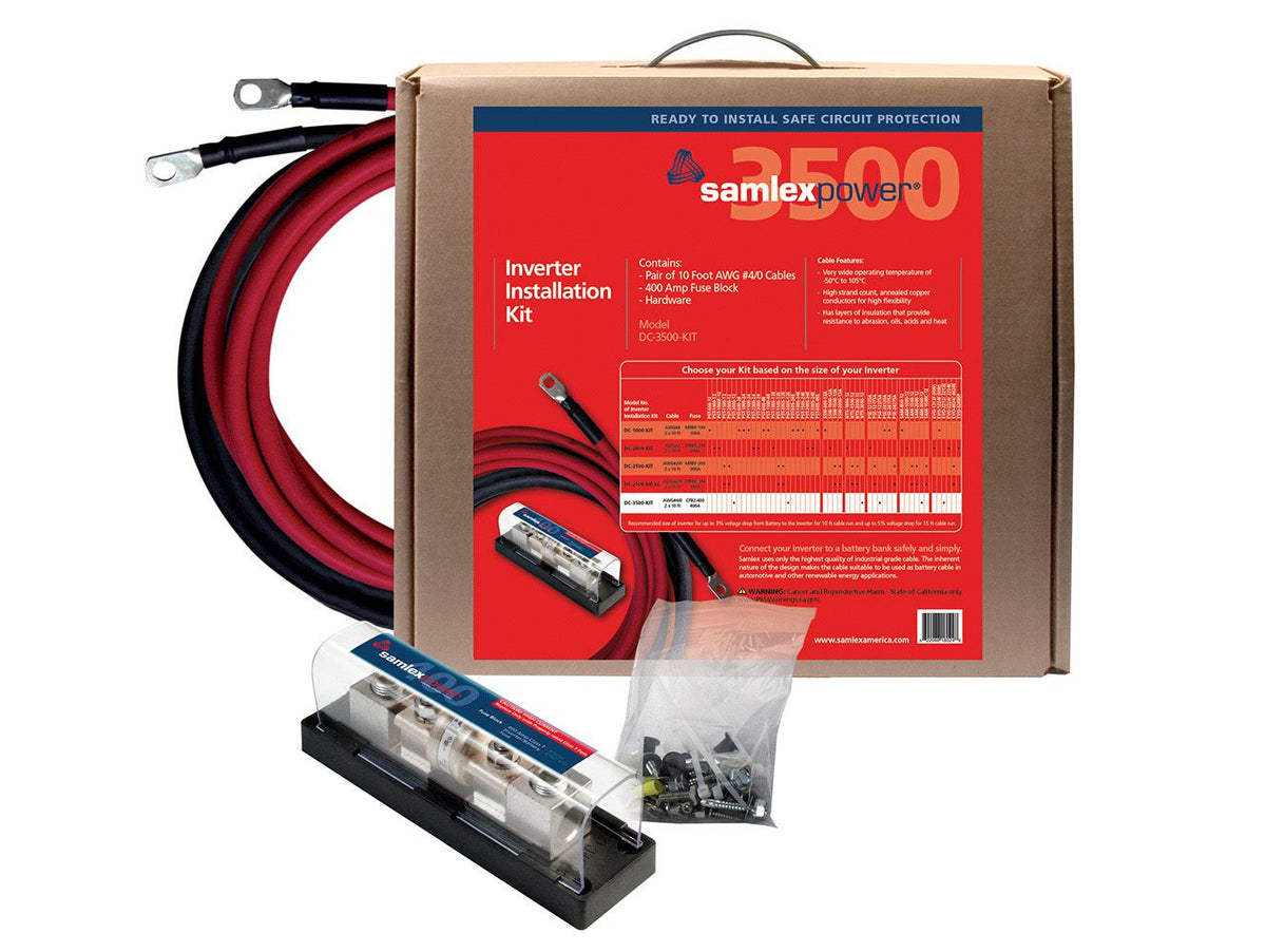 DC-3500-KIT 400A Inverter Installation Kit