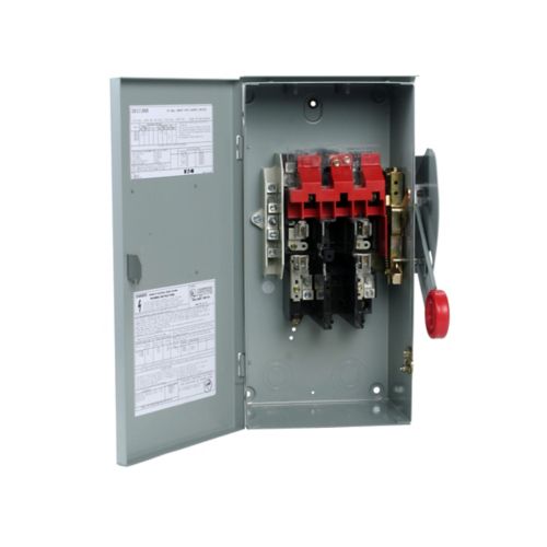 30A 240VAC 250VDC 2 Wire Heavy Duty Safety Switch DH221FRK