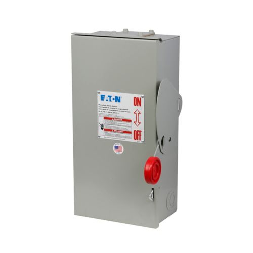 60A 240VAC 250VDC 100KAIC Surface Heavy Duty Safety Switch DH222FRK