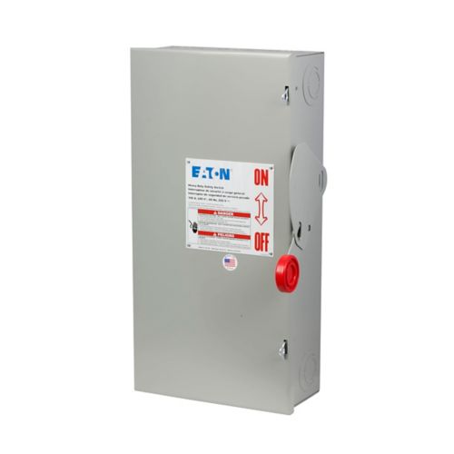 100A 240VAC 250VDC 100KA Heavy Duty Disconnect Safety Switch DH323NGK
