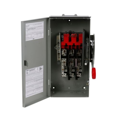 30A 240VAC 100KAIC Single Heavy Duty Safety Switch DH321NRK