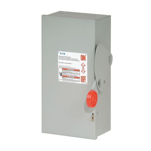 60A 600VAC 250VDC 200KA 3 Pole Fusible Heavy Duty Safety Switch DH362FGK