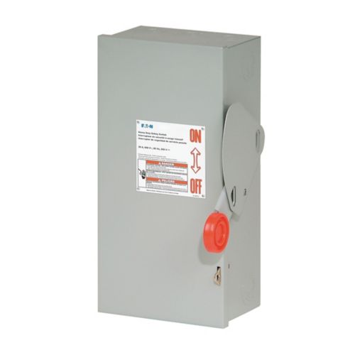60A 600VAC 2 Wire Surface Heavy Duty Safety Switch DH262FGK