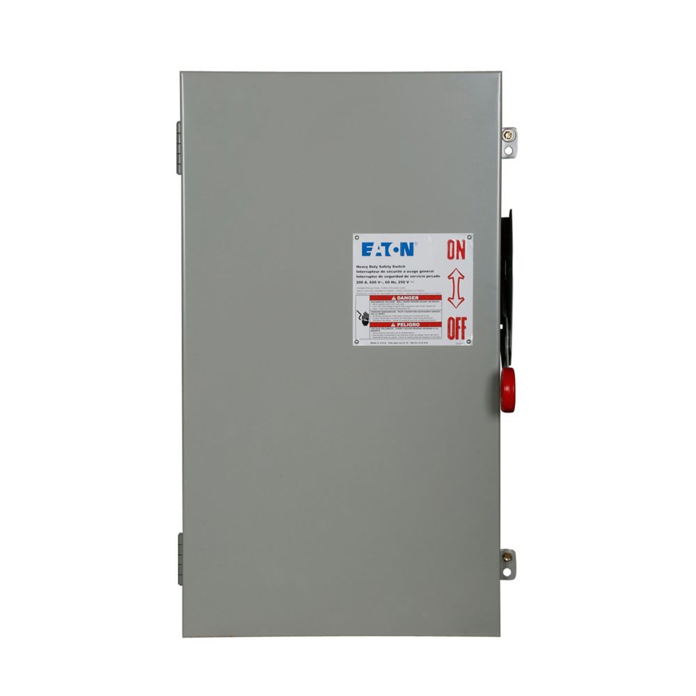 200A 600V 3 Pole Surface Heavy Duty Safety Switch  DH364FGK