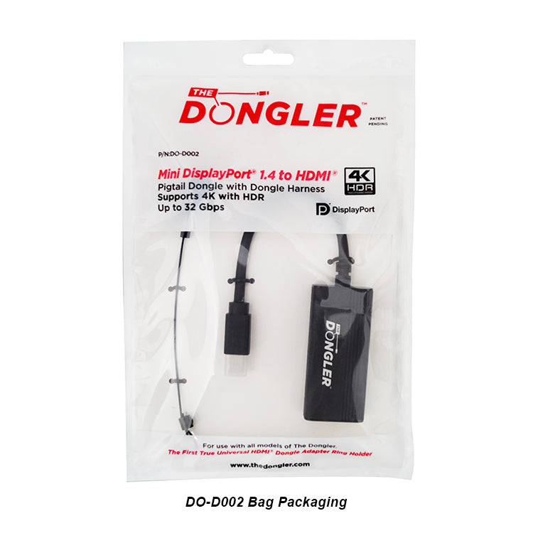DO-D002 ProAV 4K Mini-DisplayPort 1.4 Pigtail Dongle Adapter