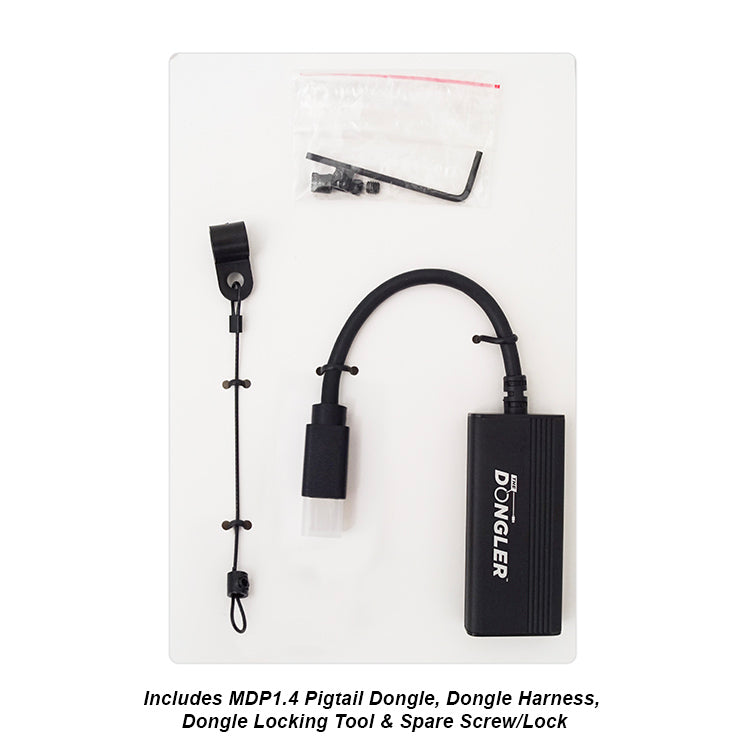 DO-D002 ProAV 4K Mini-DisplayPort 1.4 Pigtail Dongle Adapter