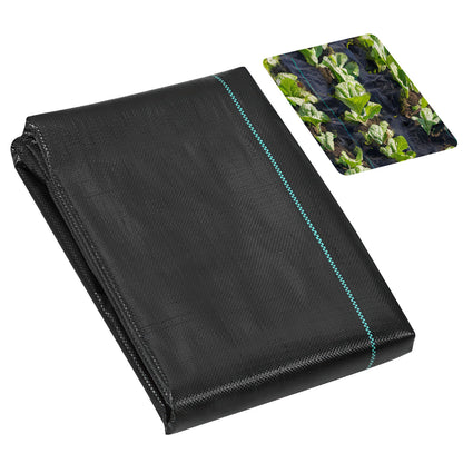 0.9*15.2-108 - Heavy-Duty 3FT x 50FT Weed Barrier Fabric for Garden Use