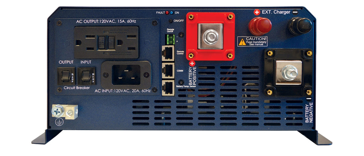 EVO1200 - 1200 Watt Pure Sine Inverter/Charger