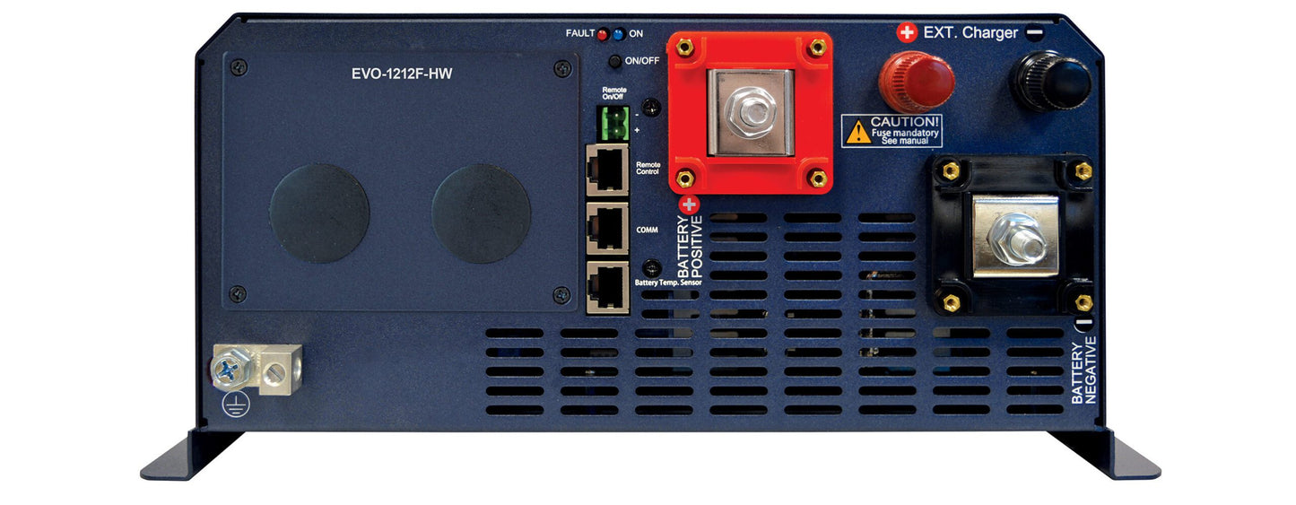 EVO-1212F-HW 1200 Watt Pure Sine Inverter/Charger (Hardwired)