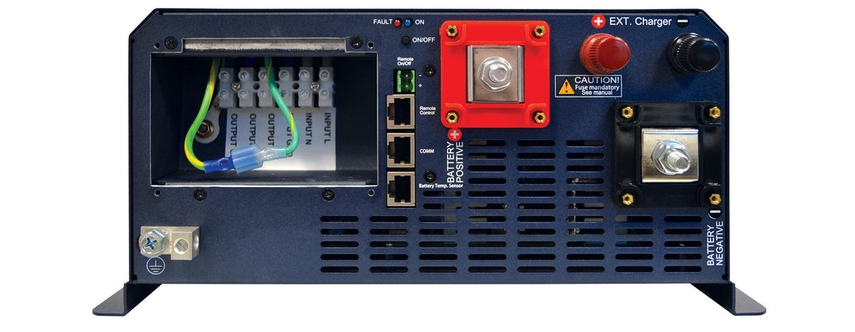 EVO-1224-F-HW 1200 Watt Pure Sine Inverter/Charger (Hardwired)