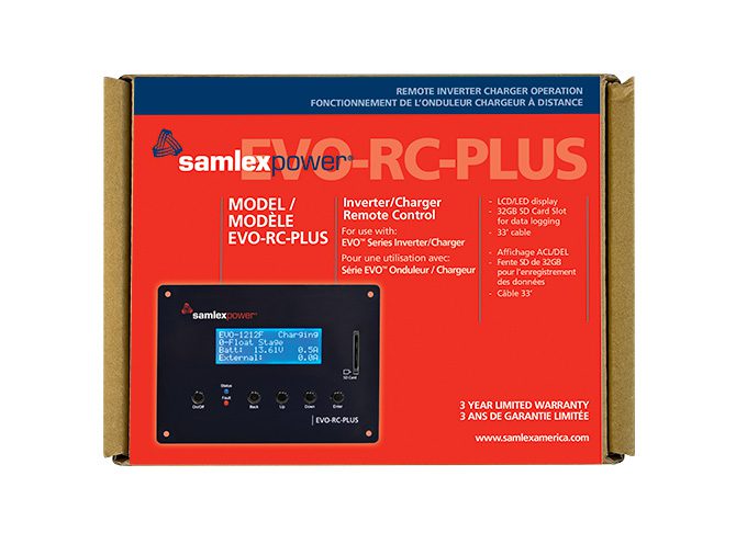 EVO-RC-PLUS Remote Control for EVO Series Inverter/Chargers