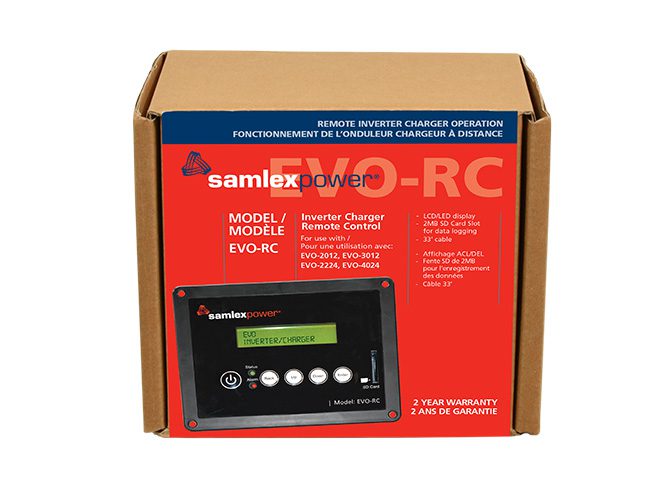EVO-RC Remote Control for EVO Series Inverter/Chargers