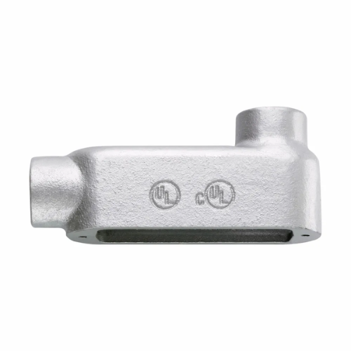 1-1/4 Inch Type LB Conduit Body With Built-in Rollers Malleable Form LB125-M