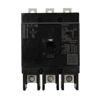 25A Three Pole 480Y-277V Molded Case Circuit Breaker GHB3025