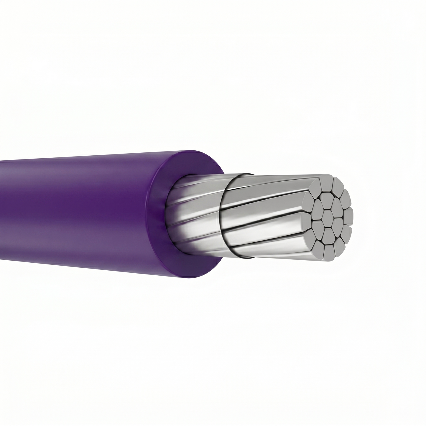 250' 1/0 AWG THHN/THWN-2 Aluminum Cable PVC Insulation Nylon Jacket 600V