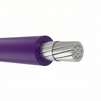 250' 1/0 AWG THHN/THWN-2 Aluminum Cable PVC Insulation Nylon Jacket 600V