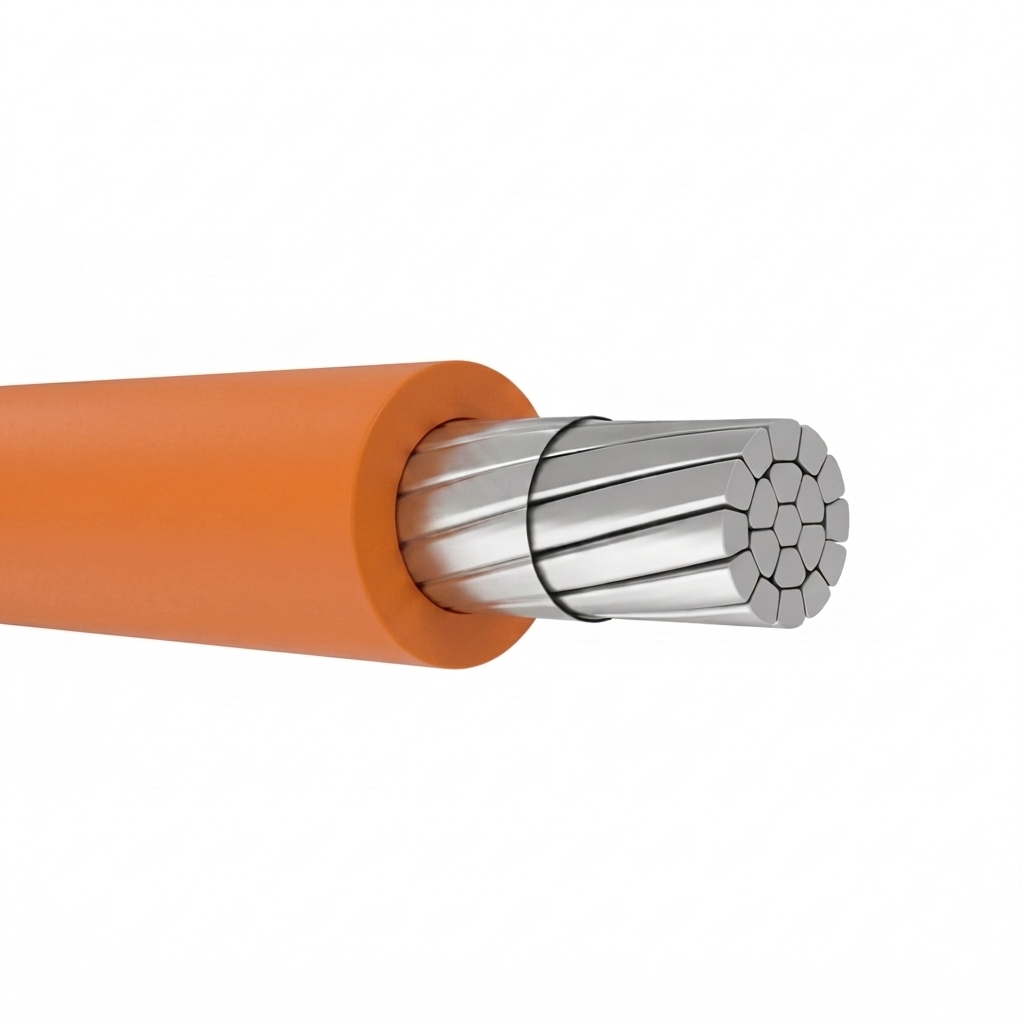 250' 1/0 AWG THHN/THWN-2 Aluminum Cable PVC Insulation Nylon Jacket 600V