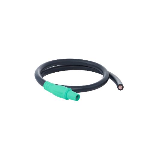 1/0 AWG Genflex Type W Power Cable CAM Female Connector to Opposite Bare