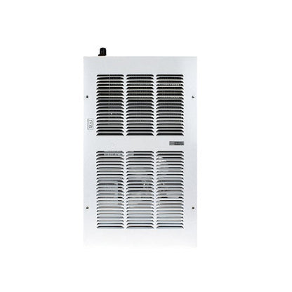 11700/15500 BTU ECM Hydronic Wall Heater Medium w/ Fan SW White