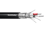 HW114 Thermocouple Extension Cable - EX JX KX TX 300 Volt UL Type PLTC & ITC, 200°C Single Pair Overall Shield FEP Teflon Insulation FEP Teflon Jacket Solid Alloy Conductor