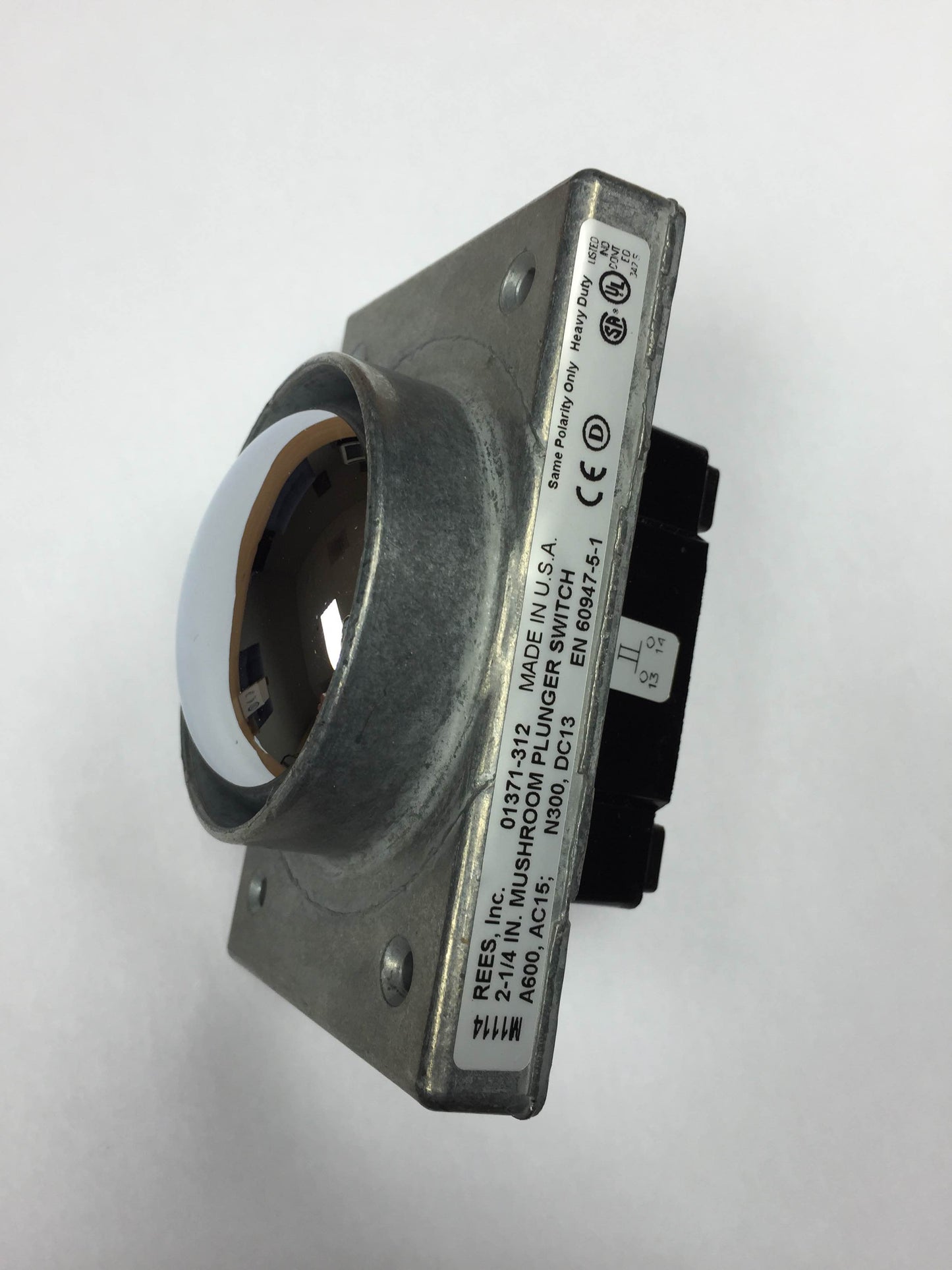 01371-312 2.25 inch Mushroom Plunger with Shield