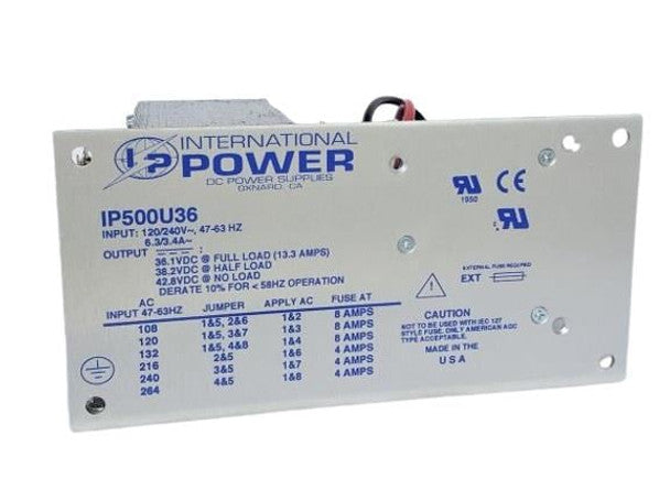 IP500U36 Linear Power Supplies 36V13.3A UNREG PWRSU