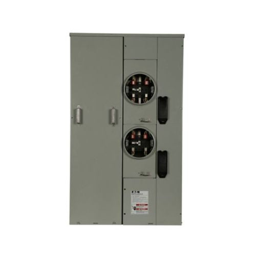 200A 120/240VAC 2-Gang Meter Pack with Horn Bypass 1MP2204RRLB