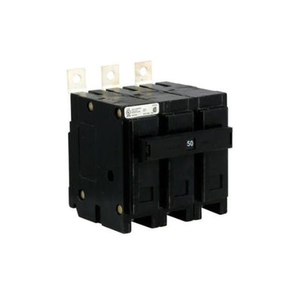 240V 3-Pole 50A Bolt-On QBHW Circuit Breaker QBHW3050H