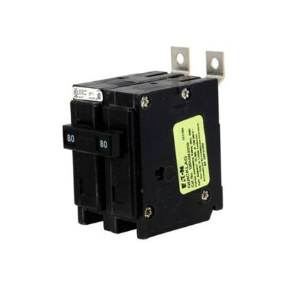 120/240V 2-Pole 80A Bolt-On QBHW Circuit Breaker QBHW2080