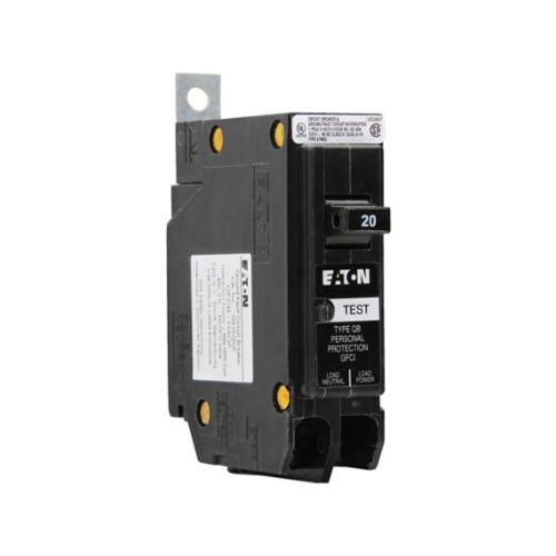 120/240V Single-Pole 20A Bolt-On QB Circuit Breaker QB1020GF