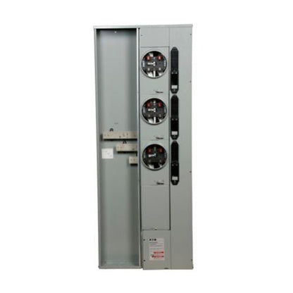 200A 120/240VAC 3-Gang Meter Pack with Horn Bypass 1MP3206RRLB