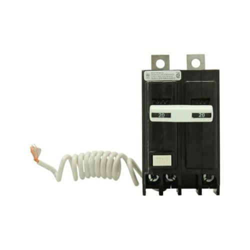 120/240V Two-Pole 20A Bolt-On QBGF Circuit Breaker QBGFT2020