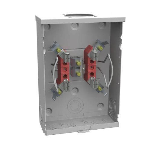 1-Position 125A Ringless Meter Socket With Horn Bypass U7487-RL-TG-KK