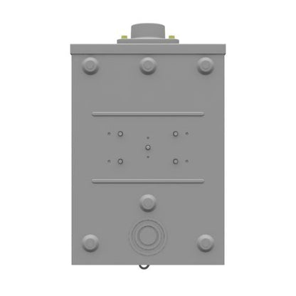 5 Terminal 1-Position 125A Ringless Meter Socket With Horn Bypass U1770-YL-TG-KK-BLG