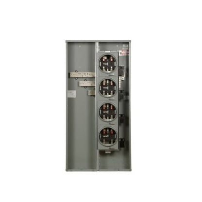 4-Gang 125A 120/240V Single-Phase Meter Socket With 400A Horn bypass 1MP4124RRLBHorn bypass