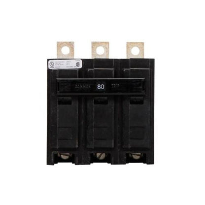 240V 3-Pole 80A Bolt-On BAB Circuit Breaker BAB3080H