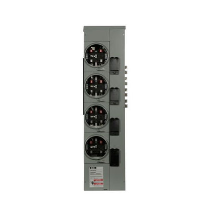 125A 120/208VAC 4-Gang Meter Pack with Horn Bypass 3MM412R12RLB