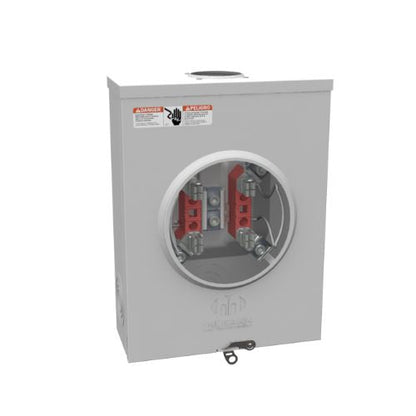 4 Terminal 1-Position 200A Ringless Meter Socket With Horn Bypass U7040-RL-TG-KK-RGE