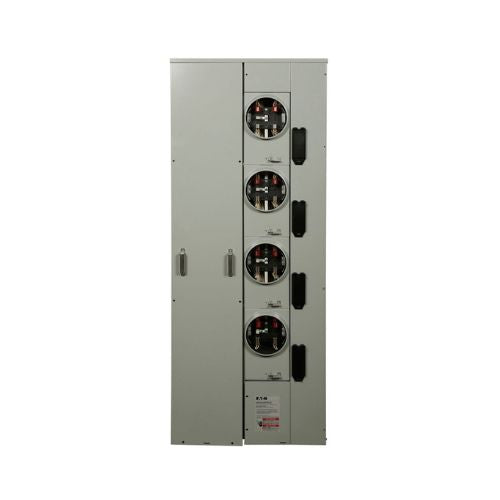 200A 120/240VAC 4-Gang Meter Pack with Horn Bypass 1MP4206RRLB