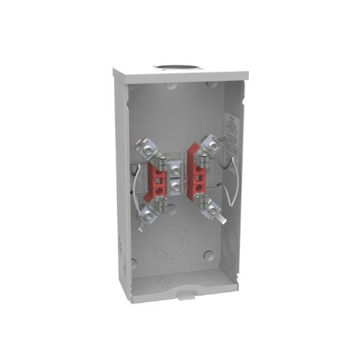 4 Terminal 1-Position 200A Ringless Meter Socket U7021-RL-TG-KK-RGE