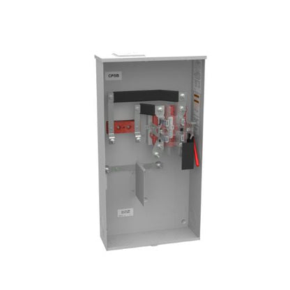 4 Terminal 1-Position 320A Ringless Meter Socket With Lever Bypass U2448-X-RGE