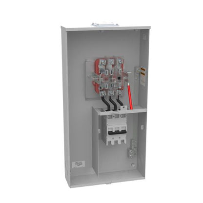 7 Terminal 1-Position 200A Ringless Meter Socket U5750-RXL-200-BL