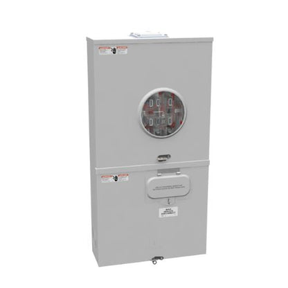 7 Terminal 1-Position 200A Ringless Meter Socket U5750-RXL-200-BL