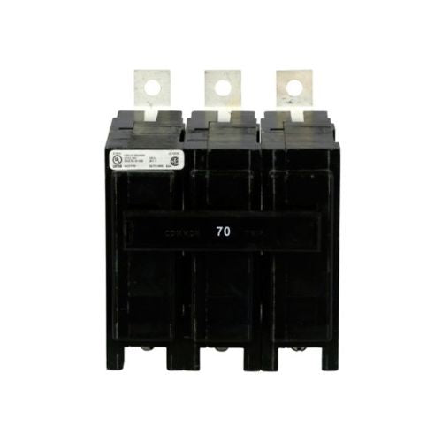 240V Three-Pole 70A Bolt-On QBHW Circuit Breaker QBHW3070H