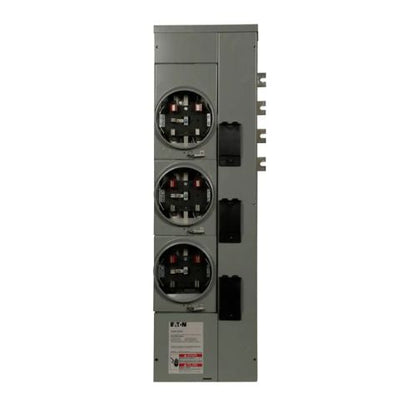 125A 120/208VAC 3-Gang Meter Pack 3MM312RRL