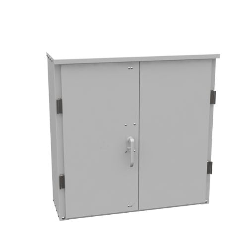 400-800Amp Double Door Current Transformer Enclosure Hinge Cover U1855-O-NE
