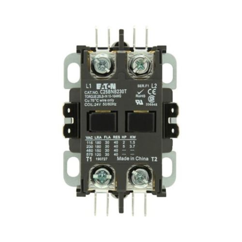 30A 24Vac Two-Pole Definite Purpose Contactor C25BNB230T
