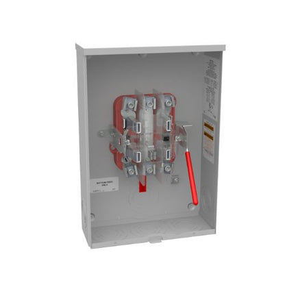5 Terminal 1-Position 200A Ringless Meter Socket With Lever Bypass U2047-O