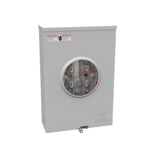 5 Terminal 1-Position 200A Ringless Meter Socket With Lever Bypass U2047-O
